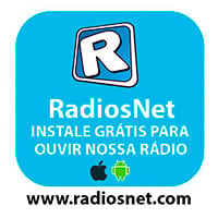 Instale grátis o RadiosNet e ouça nossa rádio  em seu celular ou tablet com Android ou no iPhone e iPads